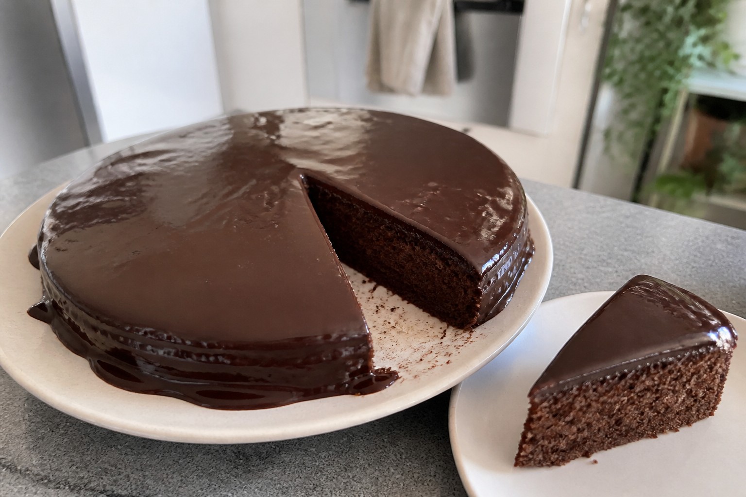 Sacher cake Recipe: A Vienna-Style Chocolate Apricot Cake at Home in a home kitchen