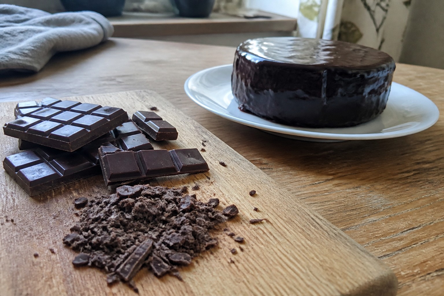 Sacher cake Recipe: A Vienna-Style Chocolate Apricot Cake at Home in a home kitchen
