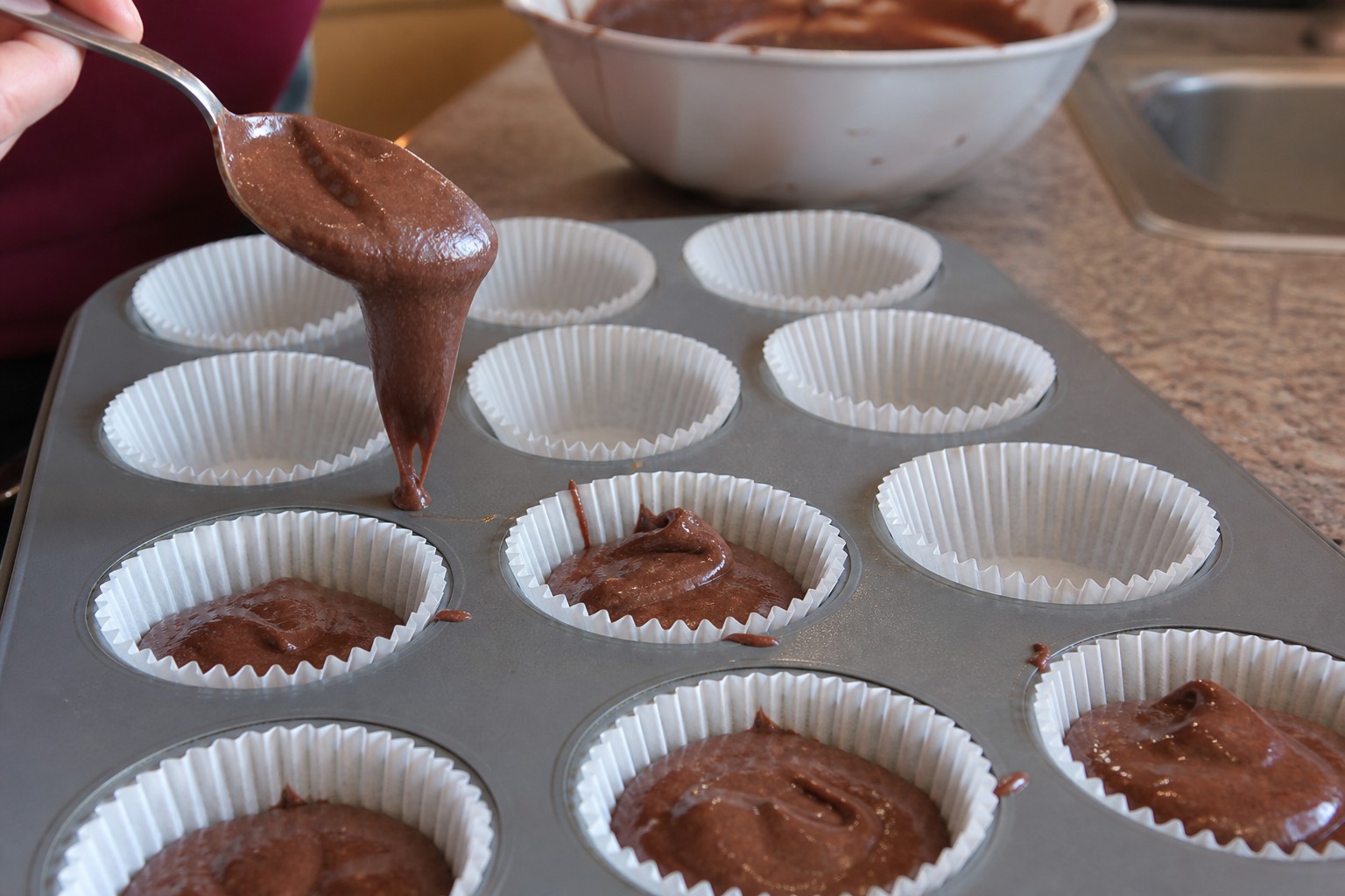 A practical a home version of the classic chocolate-and-apricot cake step