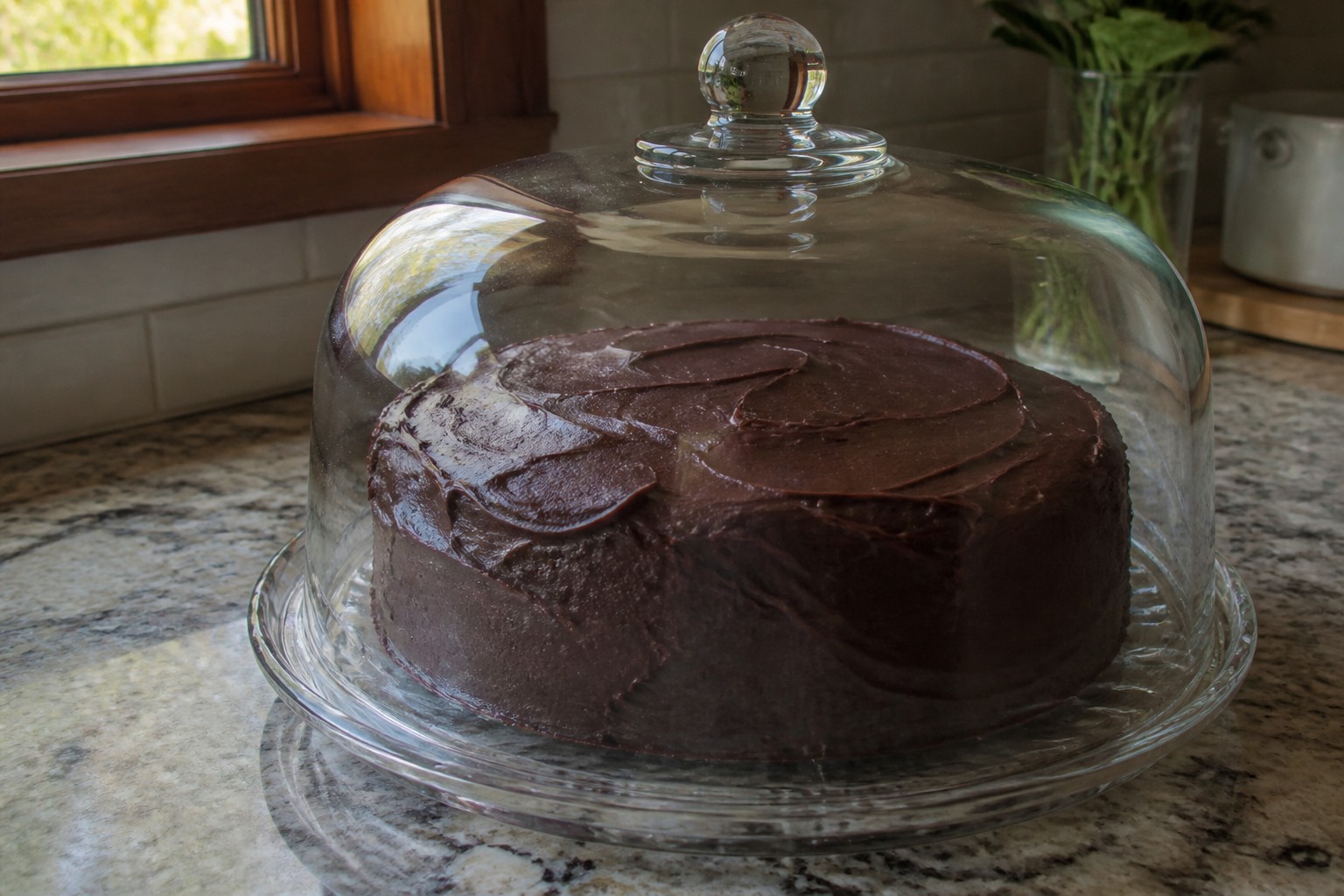 A practical a home version of the classic chocolate-and-apricot cake step