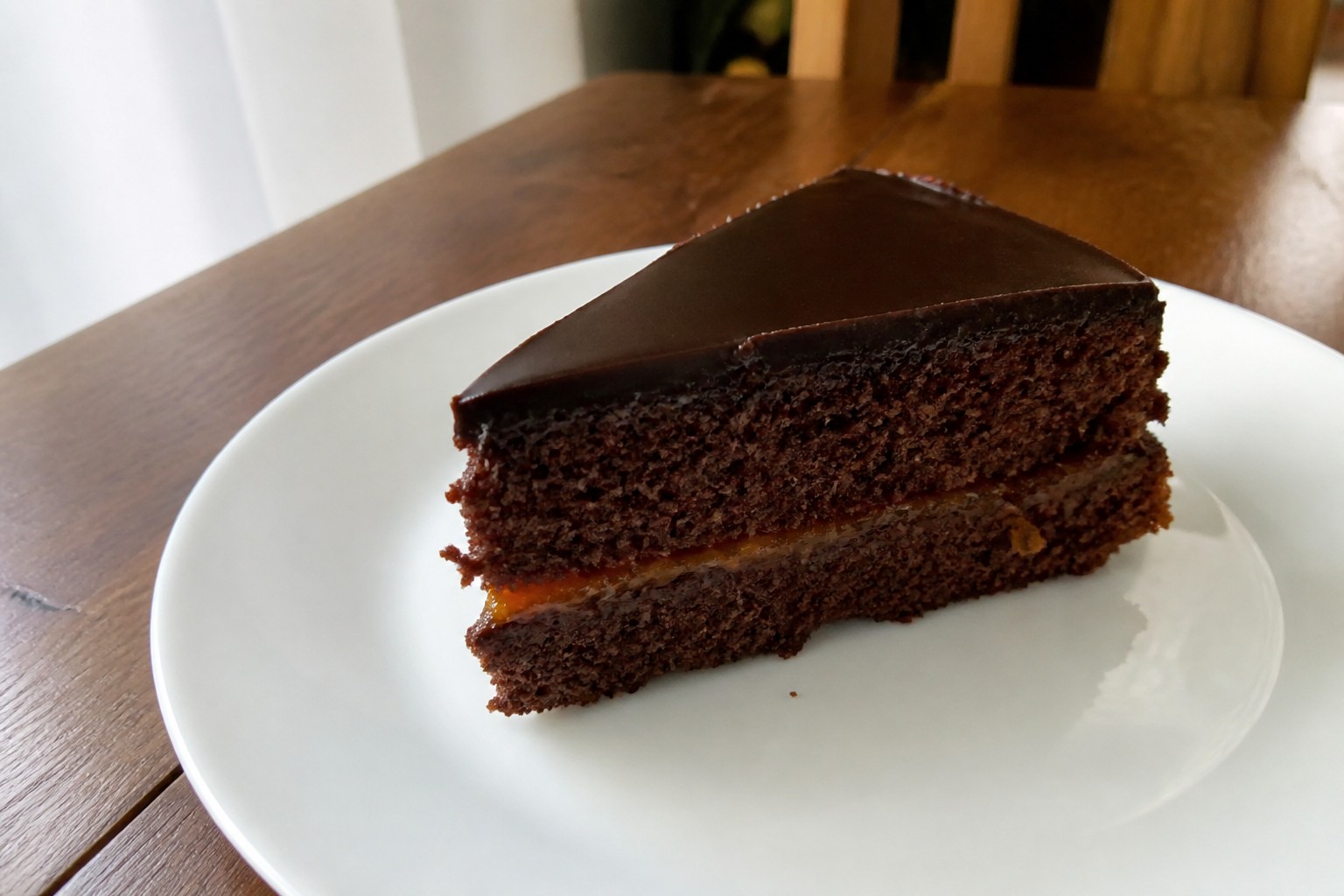 Sacher cake Apricot Jam: The Layer That Keeps Chocolate Cake Bright in a home kitchen
