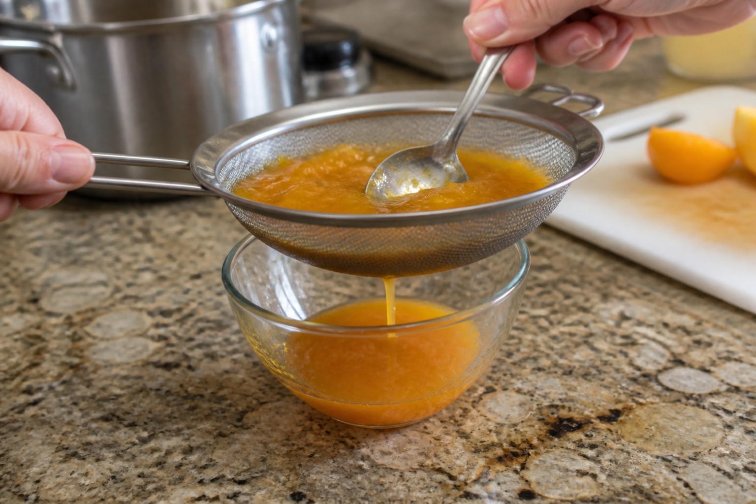 A practical the apricot-jam layer and outer seal of a Sacher cake step